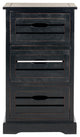 Safavieh Samara 3-Drawer Cabinet, Black