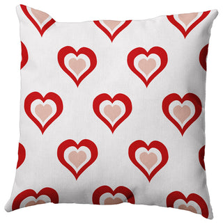 Burnin' Love Decorative Indoor/Outdoor Pillow, Firecracker, 20"x20"