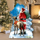 Starry Night Santa Home and Outdoor Decor by Dona Gelsinger
