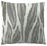 Plutus Glacier Handmade Throw Pillow, 24"x24"