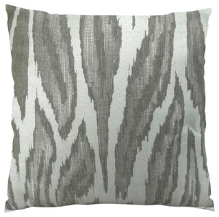 Plutus Glacier Handmade Throw Pillow, 24"x24"