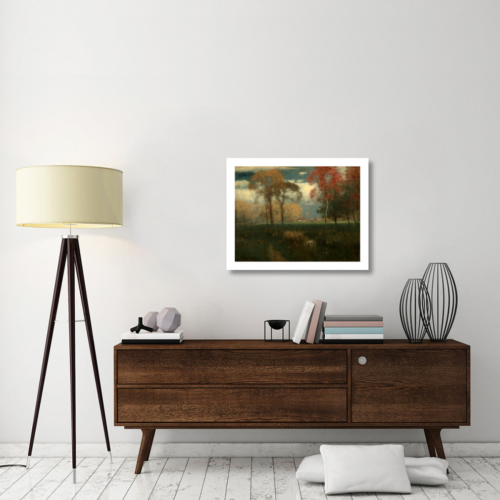 "Sunny Autumn Day, 1892" Digital Paper Print by George Inness, 32"x25"