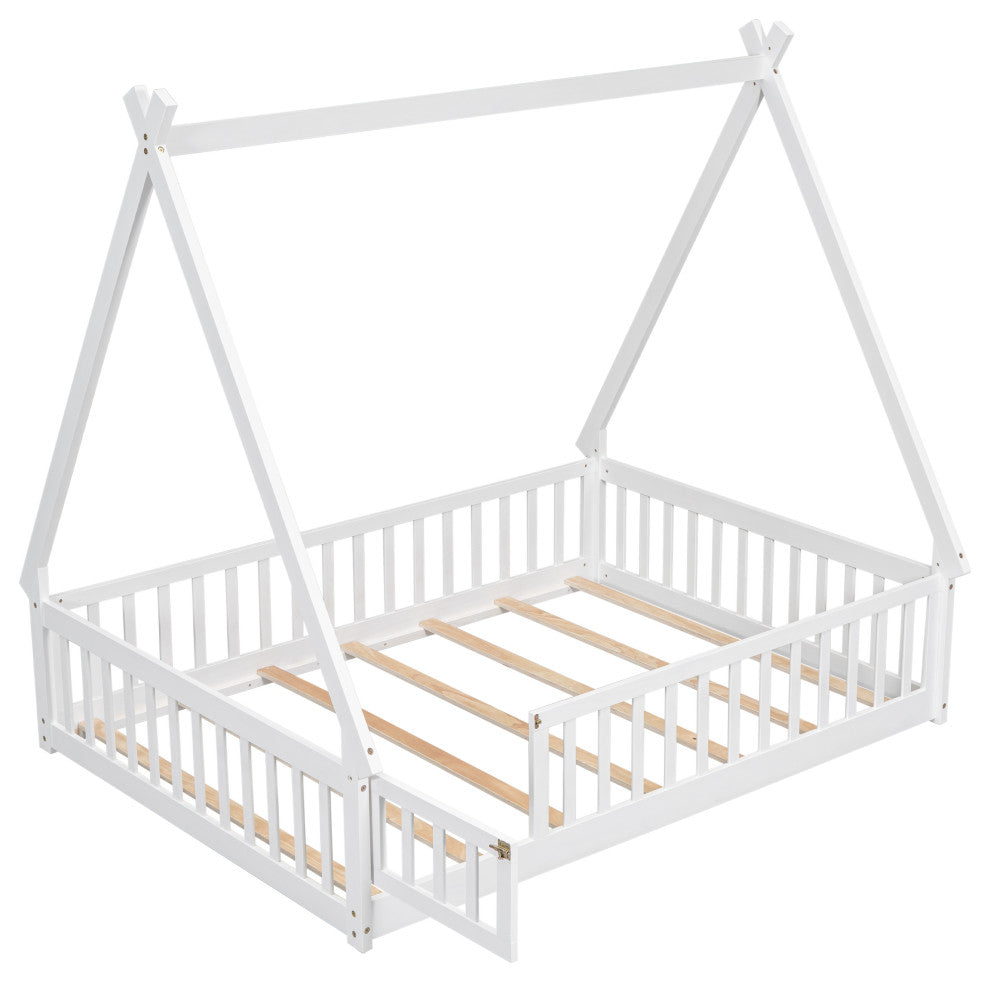 Gewnee Full Tent-shaped Floor Bed
