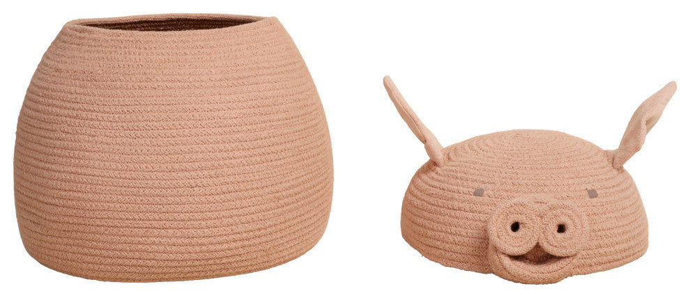 Peggy the Pig Basket