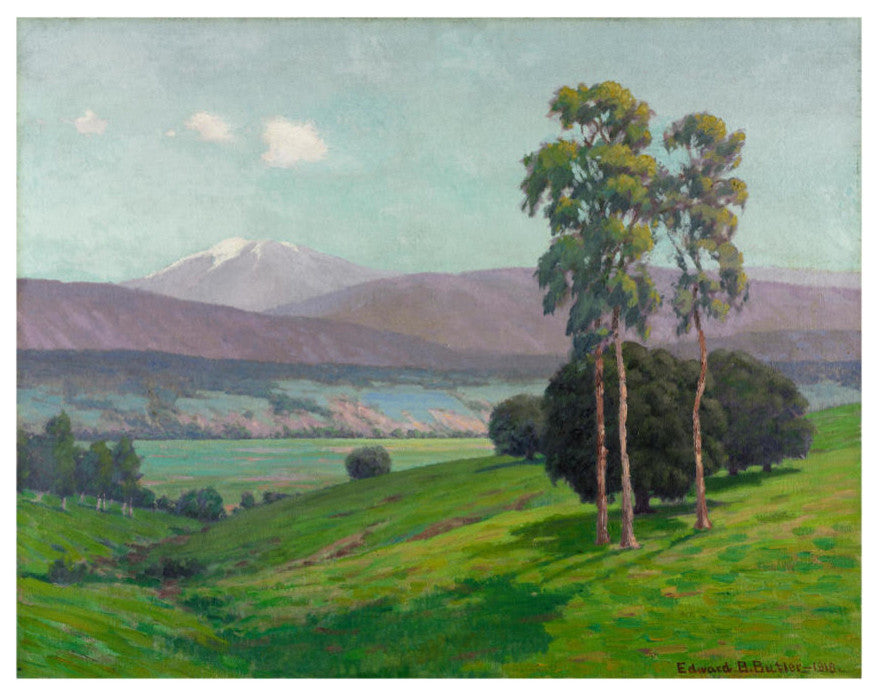 "Early Spring, California, 1918" Digital Paper Print by Edward Butler, 24"x19"
