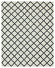 Rug N Carpet - Hand-knotted Modern Design 8' 1'' x 10' 0'' Wool Unique Kilim Rug