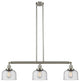 Innovations Lighting 213-Sn-S-G74-Led 3 Light Dimmable Led Island Light