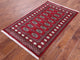 Handmade Silky Bokhara Wool Rug 3' 0" X 5' 0" - Q13763