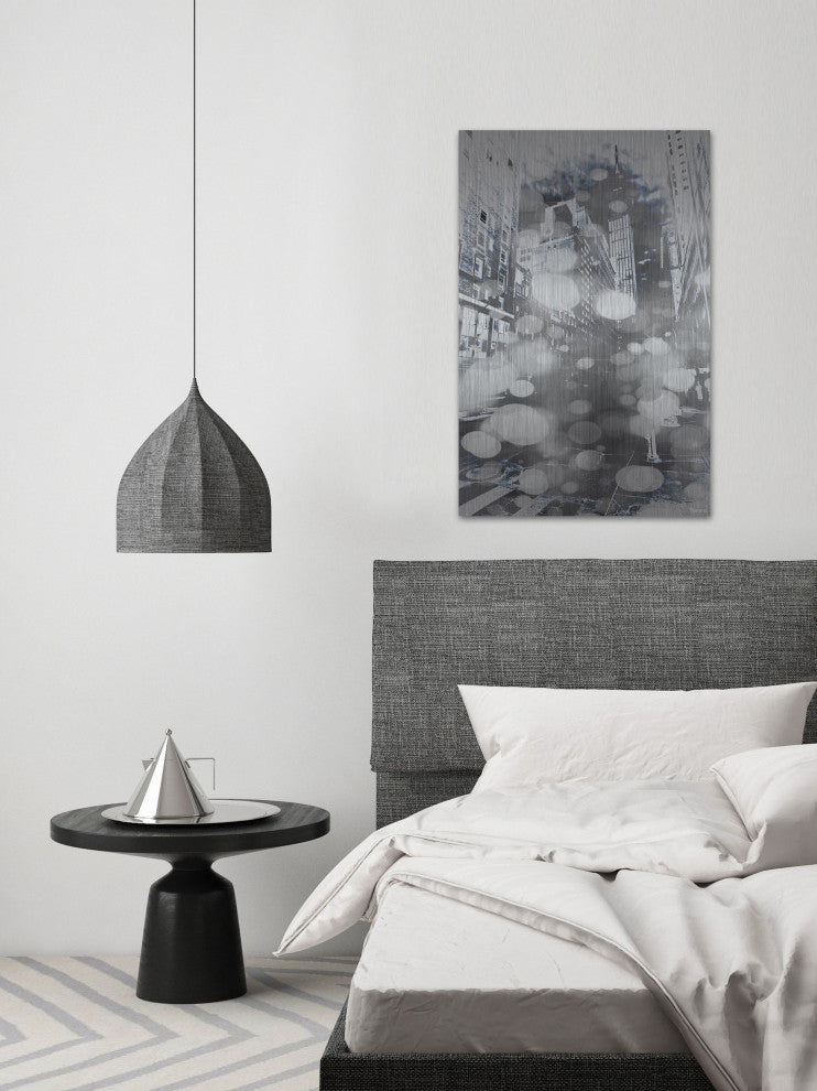 "Skyscraper" Print on Brushed Aluminum, 30"x45"