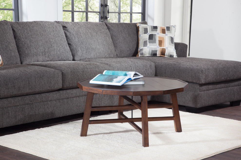 Paisley Cocktail Table Brown