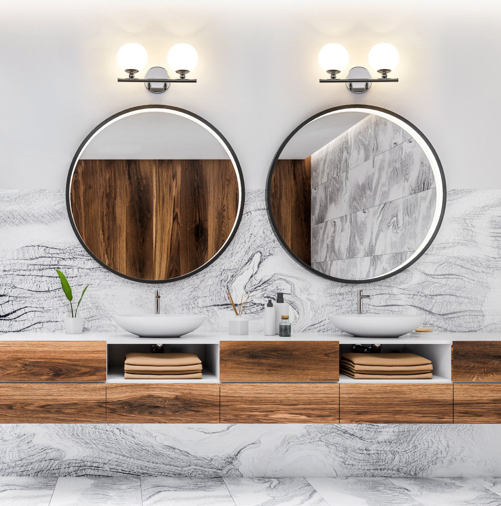 Z-LITE 2-Light Vanity, Chrome