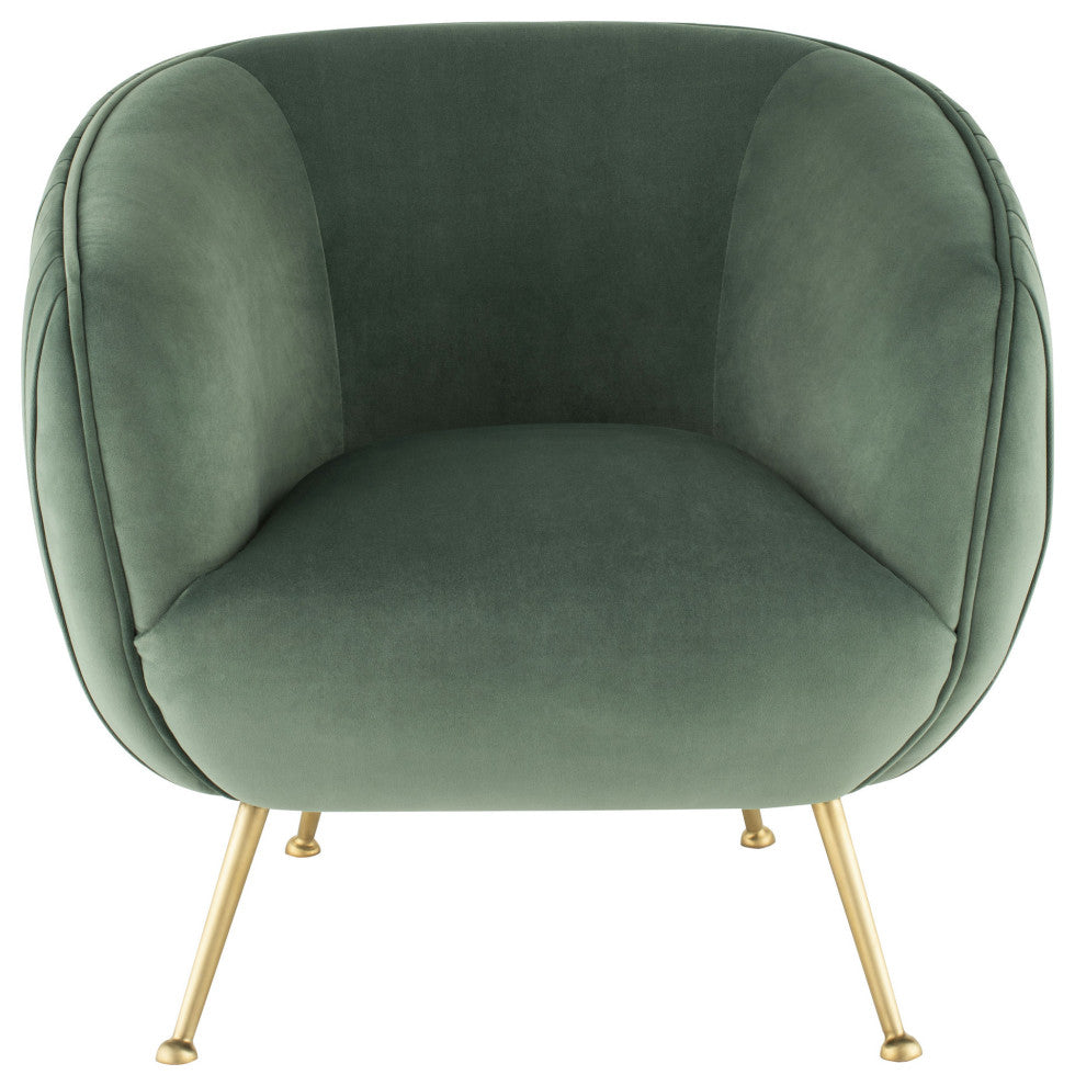 Sofia Moss Fabric Occasional Chair, HGDH110