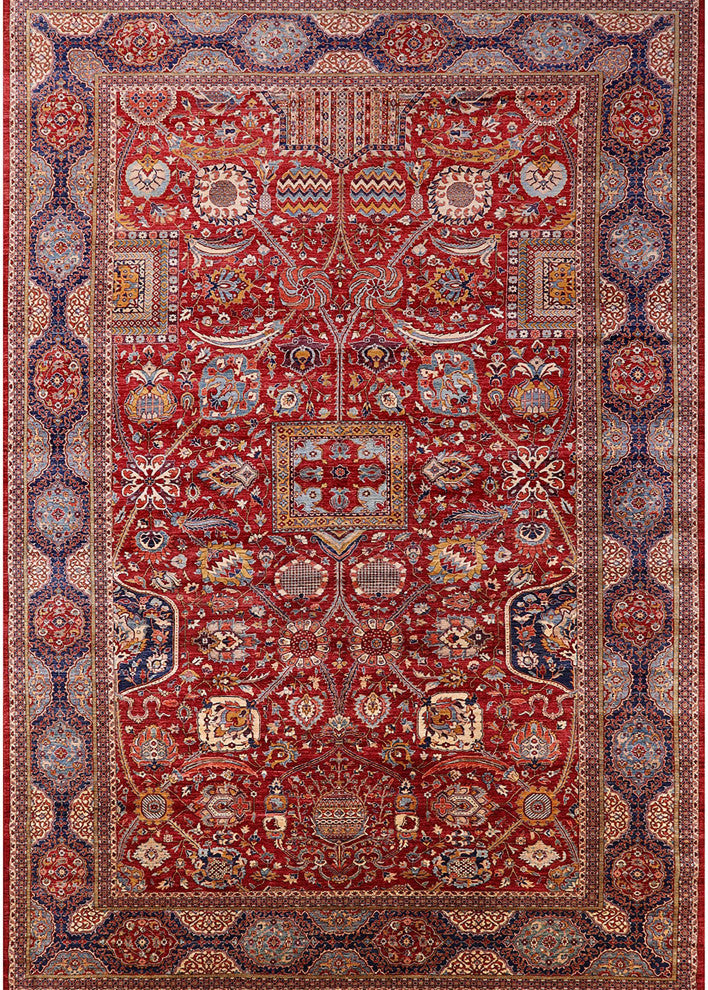 Ahgly Company Indoor Rectangle Mid-Century Modern Area Rugs, 2' x 5'