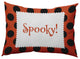 Halloween Spooky Dots Accent Pillow, Harvest Orange, 14"x20"
