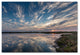 Pierre Leclerc 'Boundary Bay Sunset' Canvas Art, 24x16