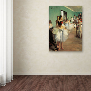 'Dance Examination, 1873-74' Canvas Art by Edgar Degas