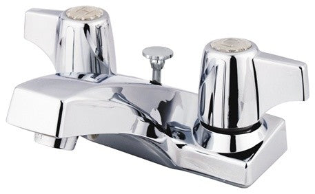 Kingston Brass 4" Centerset Bathroom Faucet, Polished Chrome