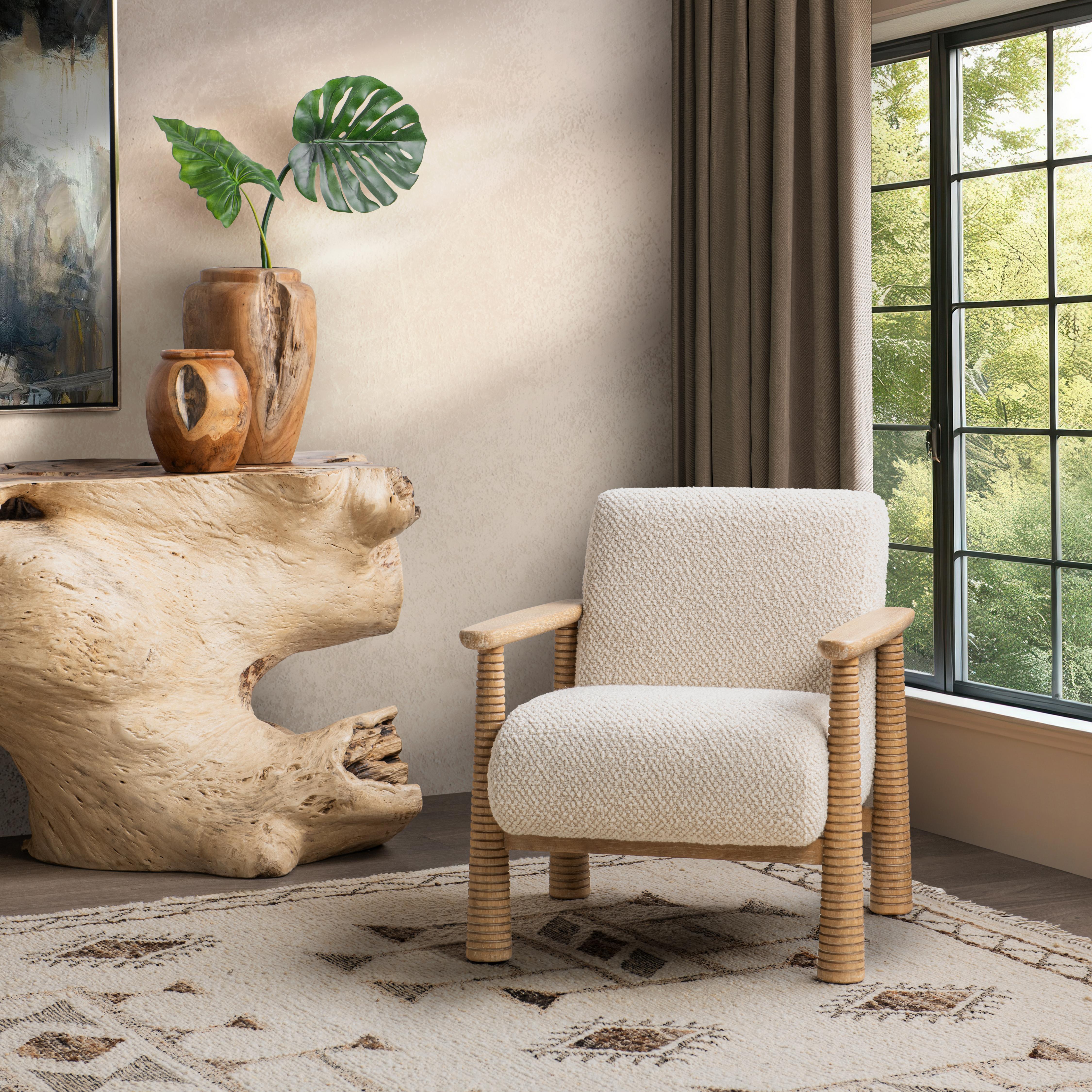 Caprice Upholstered Accent Chair