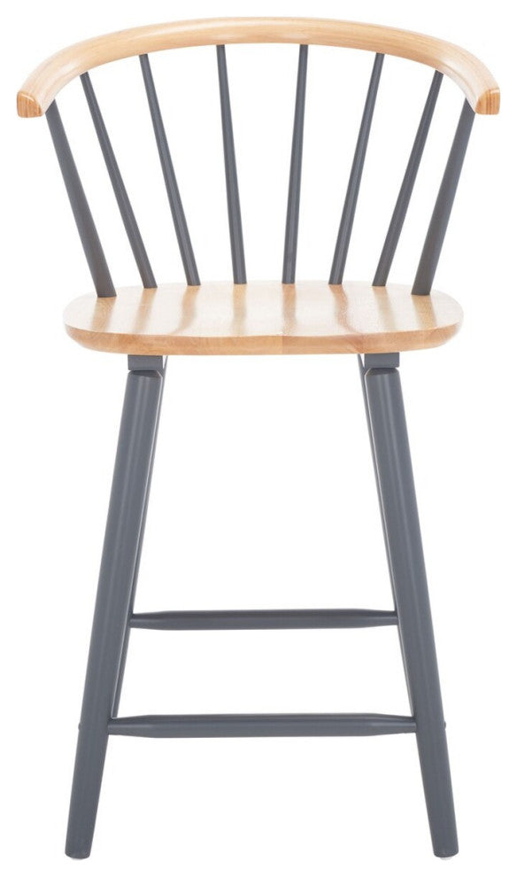 Safavieh Blanchard Counter Stool, Natural/Grey