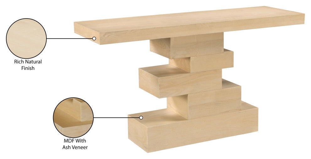 Westmount Table, Natural, Console Table