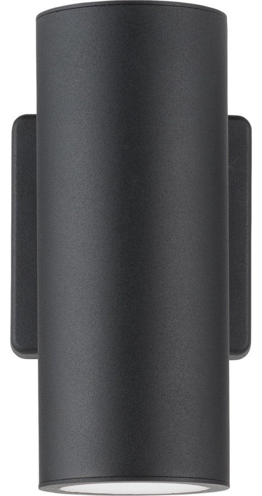 3" Outdoor Wall Mount Outdoor Cylinder Light, 2-Light