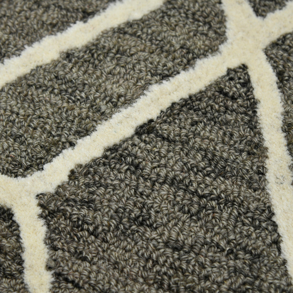 Vista Duncan Area Rug, Taupe, 9' x 13', Geometric