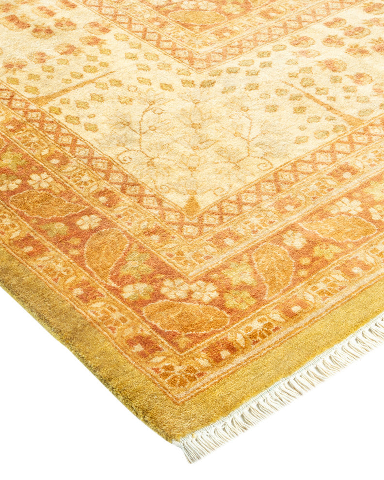 Mogul, One-of-a-Kind Hand-Knotted Area Rug Green, 8' 1" x 10' 10"