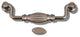 Pewter RKI Indian Drum Hanging Pull, RKICP3721P