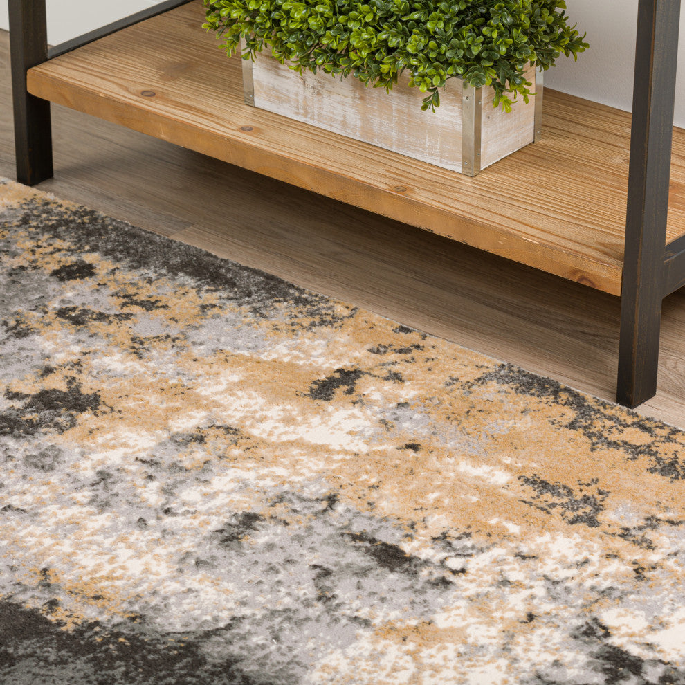 Dalyn Karma KM19 Silver 3'3" x 5'1" Rug