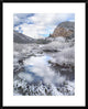 Boulder Mountains and Summit Creek Dusted With Snow, Idaho, 24"x30"