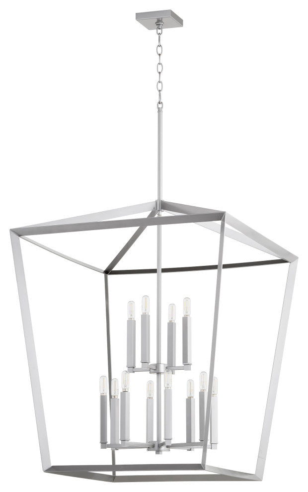 Manor 12-Light Entry, Classic Nickel