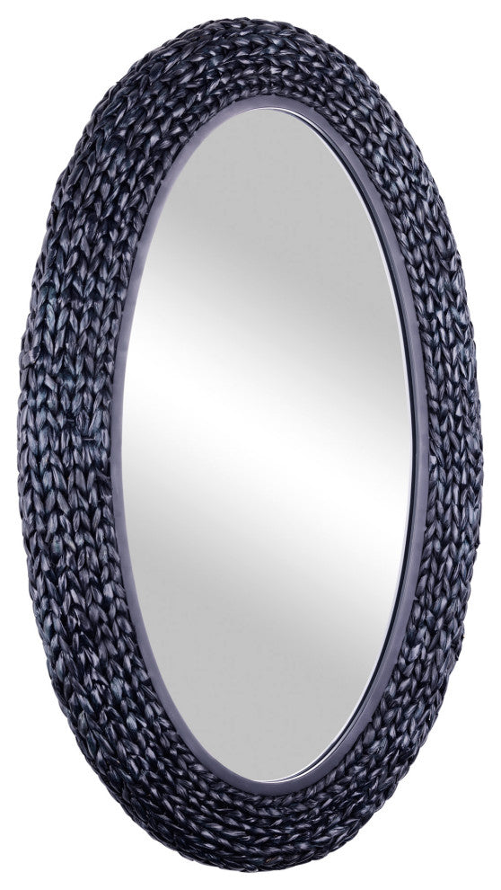 Varaluz 457MI24 Athena 24-1/4" W x 40-1/4" H Oval Framed Bathroom - French Gold