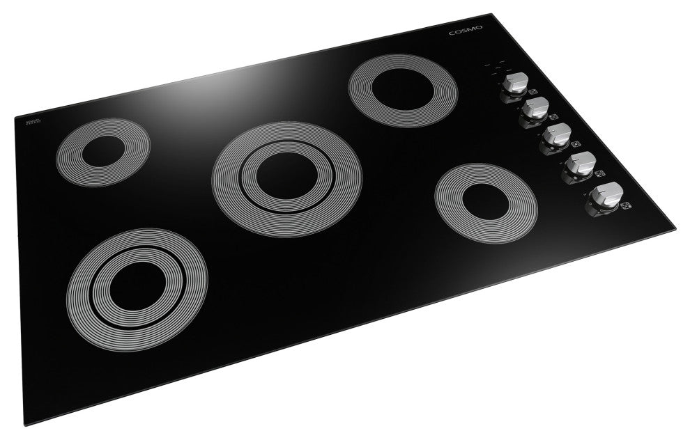 3-Piece, 36" Electric Cooktop 36" Wall Mount Range Hood 24" Electric Wall Oven