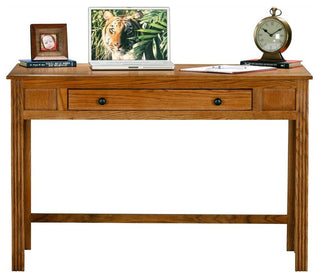 Eagle Furniture Oak Ridge Writing Desk, Caribbean Rum