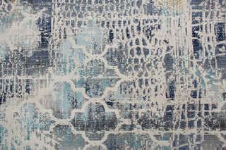 Noori Rug Low-Pile Todd Ivory/Blue Rug