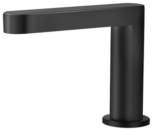 BathSelect Deck Mount Commercial Automatic Sensor Faucet Matte Black