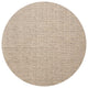Ahgly Company Indoor Round Mid-Century Modern Area Rugs, 8' Round