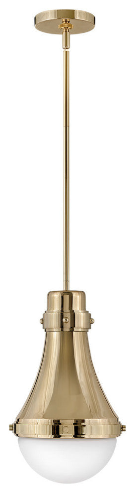 Hinkley Lighting 39057 Oliver 1 Light 9"W Mini Pendant - Dark Matte Grey