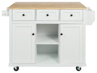 Product shot on a uniform white background showing the full island.