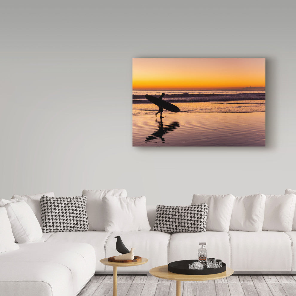 Chris Moyer ''Heading Home Surf'' Canvas Art, 47"x30"