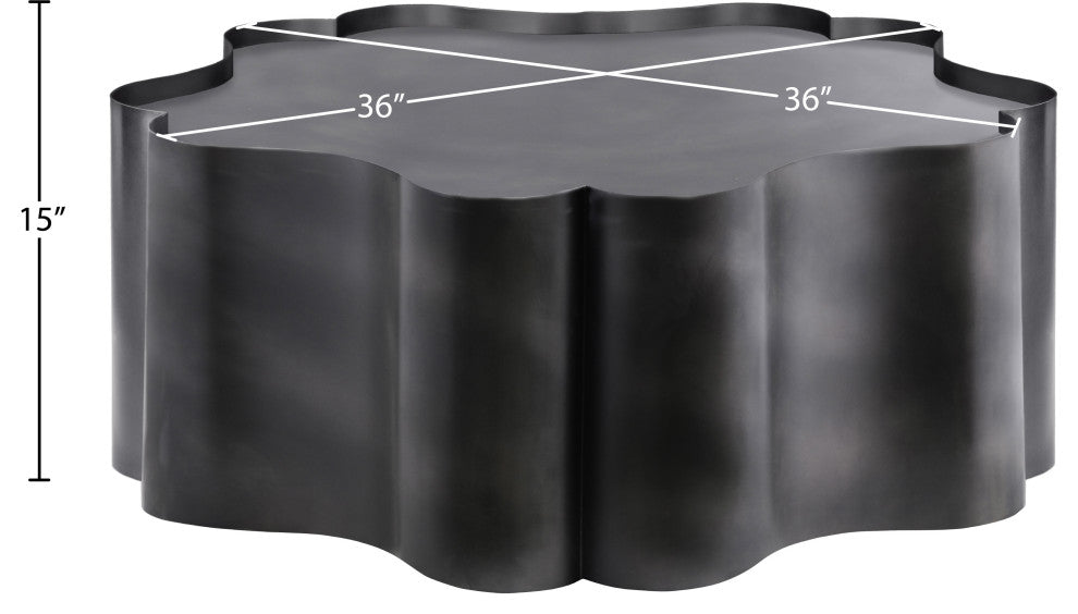 Eloise Iron Coffee Table, Black, Iron, Coffee Table