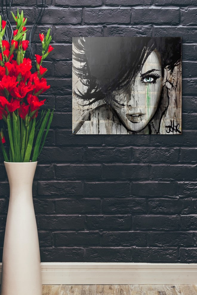 Epic Graffiti "Things Happen" by Loui Jover, Giclee Canvas Wall Art, 20"x24"