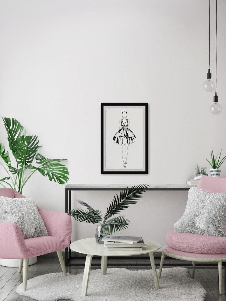 "Ballroom" Framed Painting Print, 20"x30"