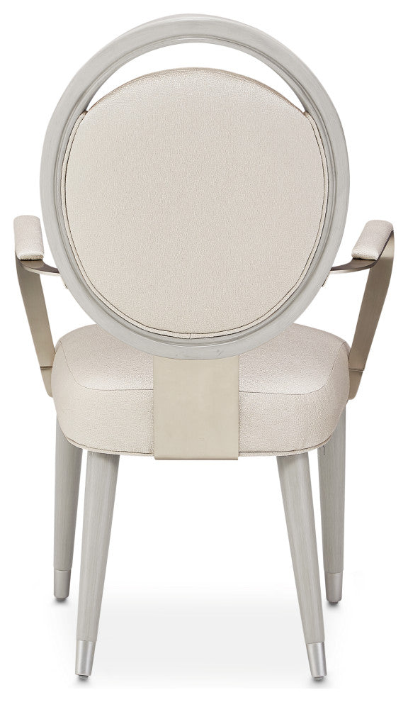 Eclipse Dining Arm Chair, Set of 2 - Moonlight Gray