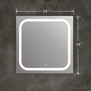 SPECULO Embedded LED Mirror 4000K Warm White 24inches Wide