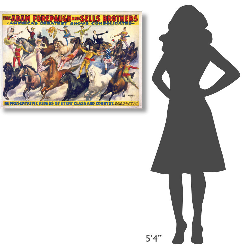 Representative Riders Of Every Class And Country, 40x27