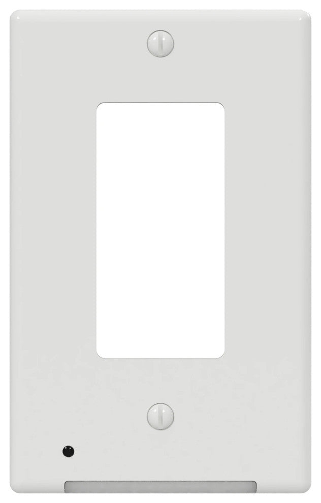 Nightlight Wallplate, LumiCover Classic Decor, White | Westek LCR-CDDO-W
