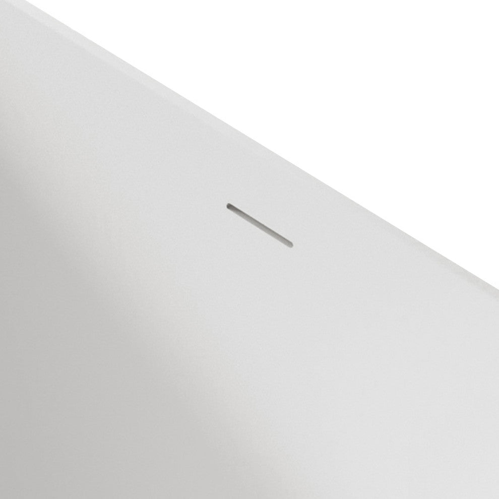 Mina 67" Bathtub, White