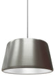 Pillbox 10" Pendant - Satin Nickel Interior - Integrated LED