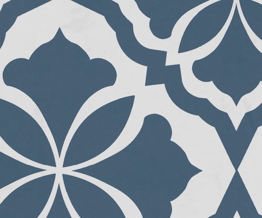 30x60" Ceylon, Geometric Print Beach Towel, Blue